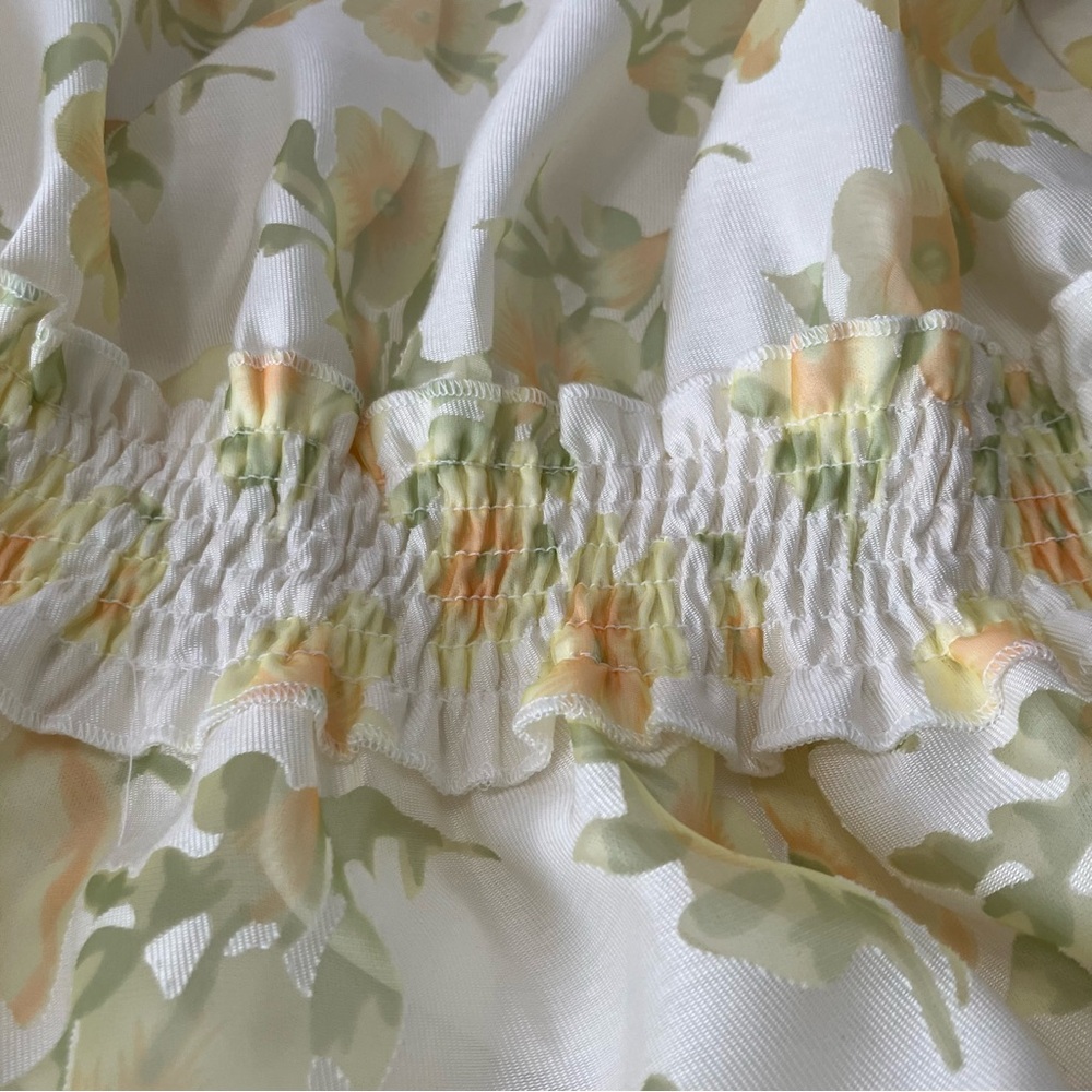 Layered With Love NWT 3X Plus Size Boho Floral High-Low Dress Feminine - Picture 10 of 13